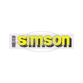 Klebefolie SIMSON-Tank, gelb 1. Qualität