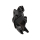 Klemmstück schwarz  Lenkerarmatur links für Kunststoff- Kupplungshebel Vogelserie