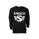 Herren-Sweatshirt schwarz - Motiv: SIMSON - 100% Baumwolle