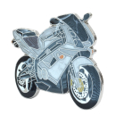 PIN Motorrad 1000S - 2002er-Version silber