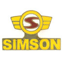PIN SIMSON-Markenlogo - gelb-rot