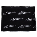 Schlauchtuch Multifunktionstuch Halstuch im Polybeutel - Motiv: SIMSON - Aufdruck weiß Hintergrund schwarz