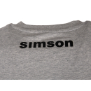 T-Shirt Farbe: hellgrau meliert - Motiv: S51 Basic - 100% Baumwolle