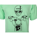T-Shirt Farbe: NeonMint - Motiv: S51 Kumpel - 100% Baumwolle