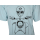 T-Shirt Farbe: OceanBlue - Motiv: Schwalbe Kumpel - 100% Baumwolle