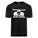 T-Shirt Farbe: schwarz - Motiv: Schwalbe seit 1964 - 100%...