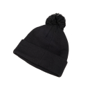 Wintermütze mit Bommel Farbe: schwarz Motiv: SIMSON...