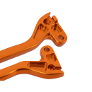 Kupplungs- und Bremshebel ALU eloxiert goldfarben für Simson S50, S51, S53, S70, S83, SR50, SR80