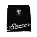Handtuch, schwarz, Größe: 100x50 cm, Motiv: Simson - 100% Baumwolle