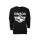 Herren-Sweatshirt schwarz - Motiv: SIMSON - 100% Baumwolle S