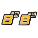 S50 Aufkleber für Seitendeckel S50 B Gelb
