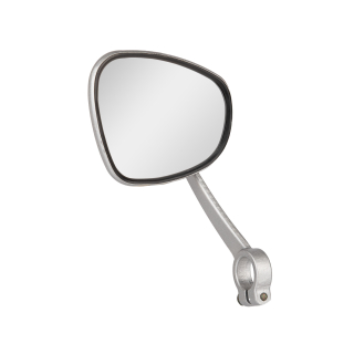 Rückblickspiegel Blech-Spiegelschale links Alu- Spiegelarm mit A Nierenform