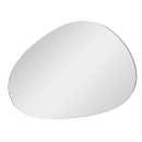 Spiegelglas links (Niere rund) passend für MZ, IWL und...