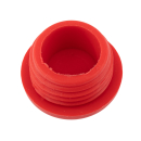 SET Verschlussschraube schwarz/rot inkl. 2x O-Ring zum Kupplungsdeckel für S51, S53, S70,S83, SR50, SR80, Schwalbe KR51/2