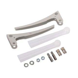 SET Aluminium-Brems  Kupplungshebel mit Befestigungsmaterial für Schwalbe KR51/1