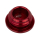 SET Verschlußschraube Alu schwarz / rot eloxiert mit O-Ringen S51, S53, S70, SR50, SR80, KR51/2