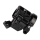 Gehäuse  Wickelgasdrehgriff mit Bohrung  Bremslichtschalter schwarz pulverbeschichtet ohne Kleinteile